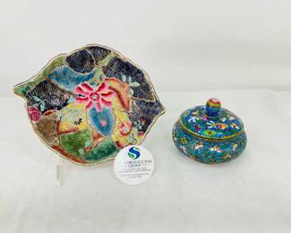 Chinese Chinoiserie & Cloisonne Pieces
