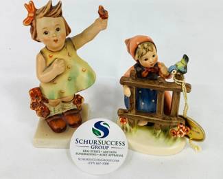 "Signs of Springs" and "Spring Cheer" Hummels