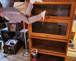 Faux Barrister cabinet, Pee Wee Herman Movie Marketing