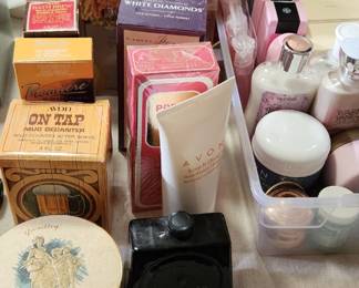 Avon cologne and toiletries