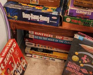 Vintage board games