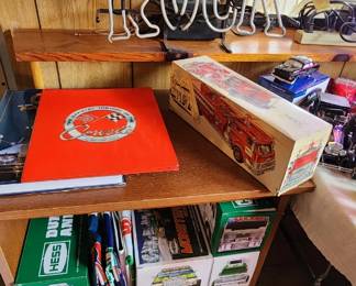 Rolling Rock and Hess Cars