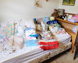 Linens, Alf, Bookshelf twin bed