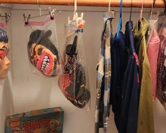 Vintage costumes and games