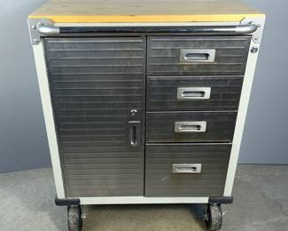 Seville Classics UltraHD 4-Drawer Rolling Cabinet