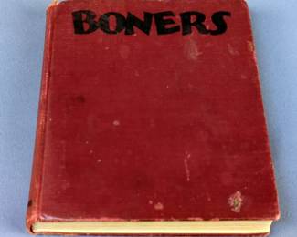 Boners, Schoolboy Wisdom Collection Compiled By Alexander Abingdon And Illustrated By Dr. Seuss, Published By The Viking Press, Fourth Printing, 1931