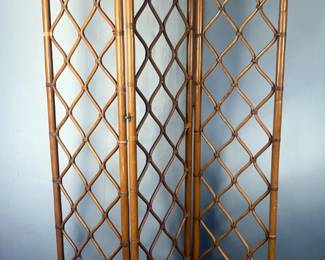 Hinged Three Panel Room Divider