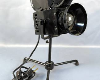 Movie Camera Style Table Lamp
