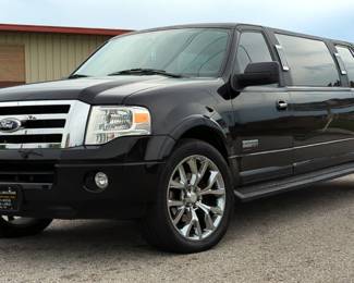 2008 Ford Expedition XLT EL Limousine, 5.4L V8 Engine, VIN 1F1FK15588LA51182, Missouri Title