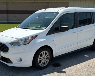 2019 Ford Transit Connect XLT Van, 2L I4 Engine, Miles Showing On Odometer 88073, VIN# NM0GE9F22K1393460, Missouri Title 