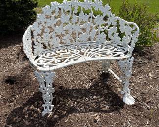 Antique Victorian Garden Bench $200