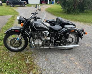 Ural Motorcycle with Sidecar