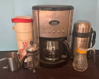 Coffee Maker and French Press