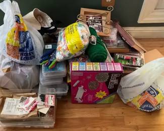 Mystery Lot Of Crafts