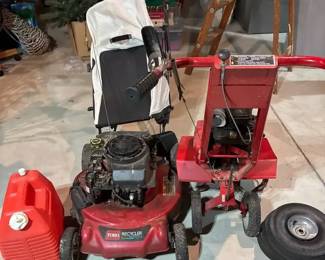 Toro Garden Tiller, Toro Lawn Mower