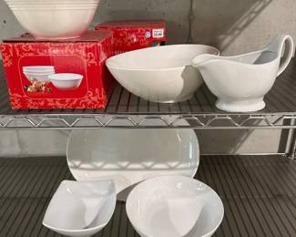 White Everyday Serving Pieces