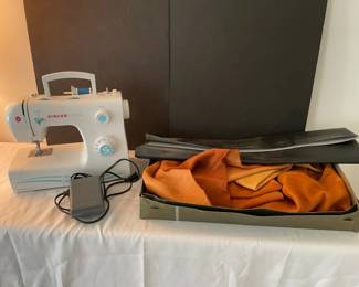 Singer Simple Sewing Machine, Faux Leather, Real Leather
