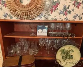 Assorted Wine and Barware