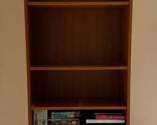 Tall Wood Book Shelf