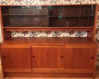 Clausen Son Danish Teak Hutch