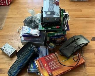 Office Supplies CDs, Paper Shredder, Picture Lamp,