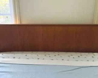 Mid Century Modern Queen Headboard Bedframe