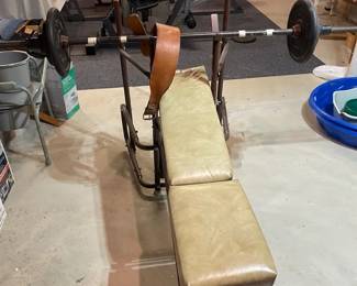 Vintage Bench Press