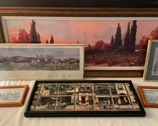 EuropeanVineyard Framed Art Prints