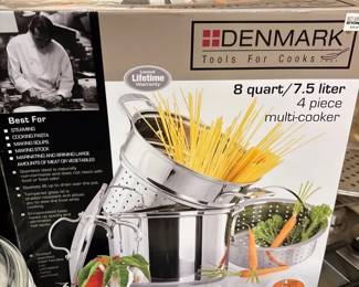 Denmark 8qt Pot, Nesting Bowls, Mixer and More