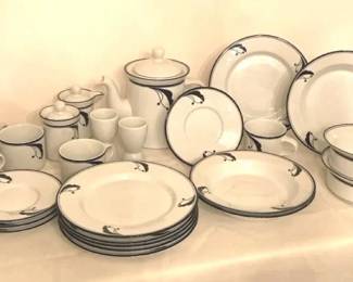 Dansk Flora Dishes, Bowls, Saucers, Cups, and More