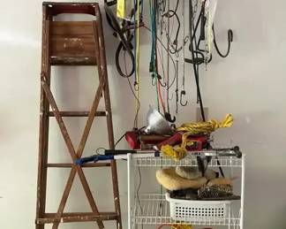 Cords, Bungees, Cables, 6ft Ladder, More