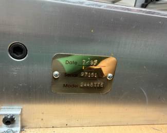 The Takach 2448 TTE (Table Top Etching) press is a heavy-duty, American-made press highly sought after by printmakers. It features a 24" × 48" bed and typically a 7.5" upper drum for optimal, heavy-duty pressure