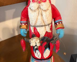 Vintage house of Hatten Santa 