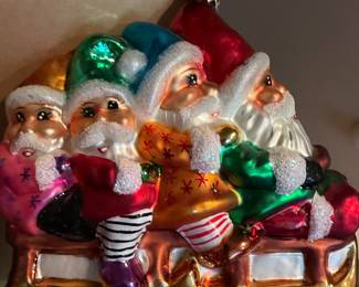 Vintage Christopher Radko Christmas Ornaments