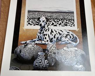 Vintage Dick Mason Elaine Horwitch galleries poster