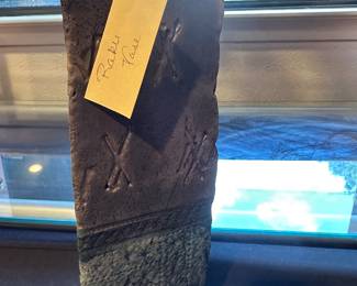 One of a kind Raku Vase signed