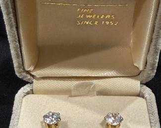 Diamond Stud Earrings