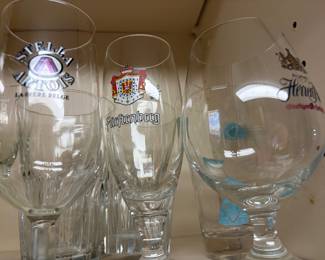 Furstenberg, Stella  Artois & More  Beer Glasses 