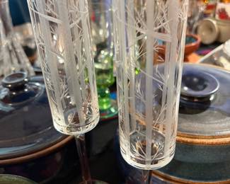 Birch Branch champagne glasses 