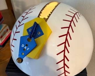 Baseball Light up Art Sculpture ! One of a Kind