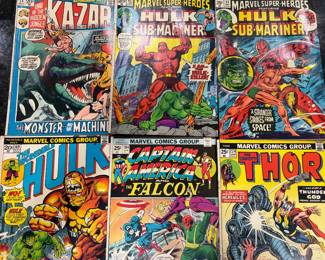 Vintage Marvel Comic Books