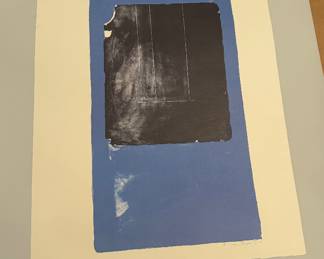 The Painter and the Printer Robert Moterwell's Graphics poster