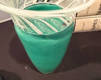 Signed Blown Glass art 