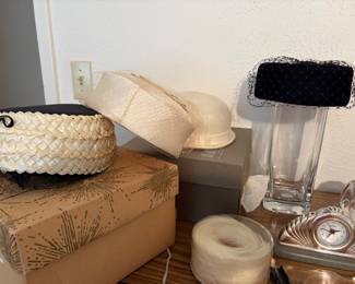 Vintage pill box hats 