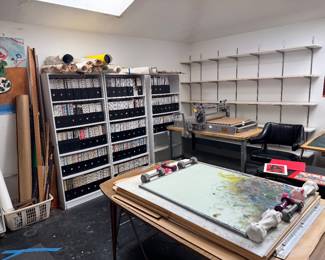 Arts and Crafts room filled with fun things