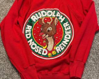 Vintage Rudolph the Red Nosed Reindeer Sweatshirt 