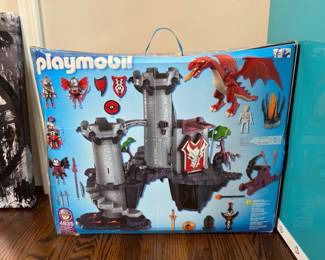 Playmobil Dragon Castle Set (#4835) with original box.