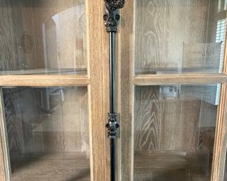 Decorative cremone hardware and solid construction