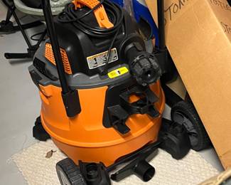 Wet vac Ridgid