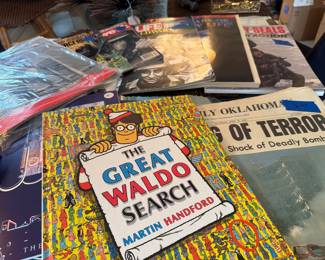 Collection of Vintage magazines, books